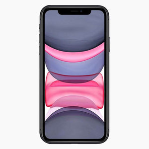 Refurbished iPhone 11 64 GB svart - framsida