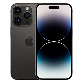 refurbished iPhone 14 Pro 256 GB svart