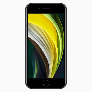 refurbished iPhone SE 2020 64 GB svart - framsida