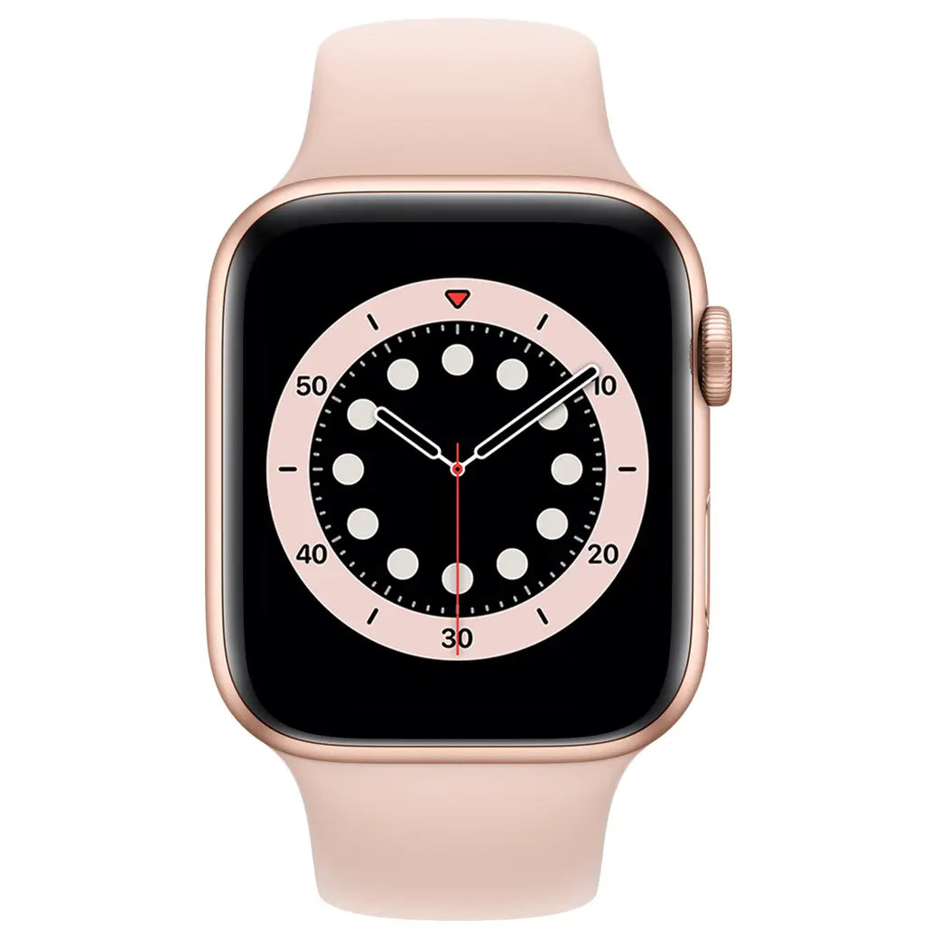 Apple-Watch-Series-6-44mm-Goud-Aluminium-Roze-Sportband-2