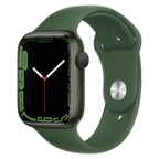 Apple-Watch-Series-7-45mm-Groen-Aluminium-Groen-Sportband