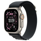 Apple Watch Ultra 3 5G Naturel - Alpine band Zwart