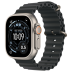 Apple Watch Ultra 3 5G Naturel - Ocean band Zwart