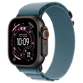 Apple Watch Ultra 3 5G Zwart - Alpine band Lichtblauw