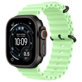 Apple Watch Ultra 3 5G Zwart - Ocean band Neongroen