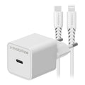 Refurbished USB-C 20W charger med PD & MFi Lightning Cable 1.2m - bild 1
