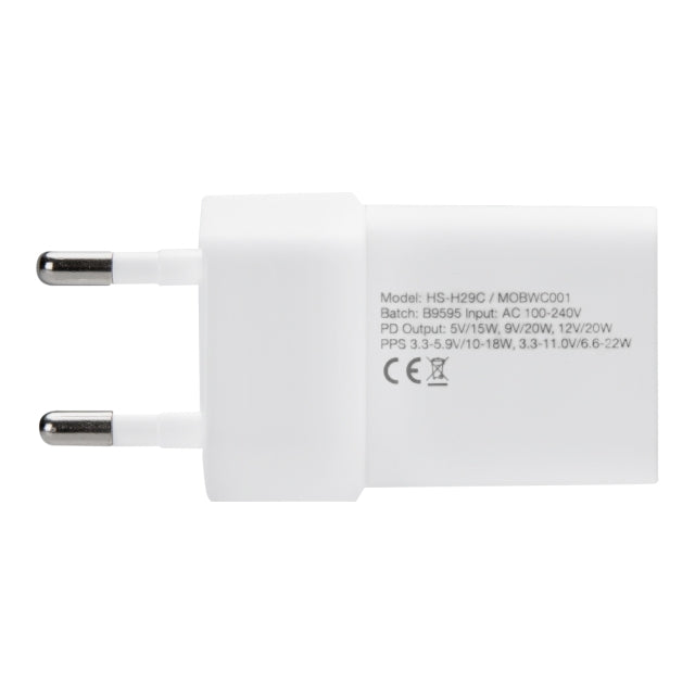 Refurbished USB-C 20W charger med PD & MFi Lightning Cable 1.2m - bild 6