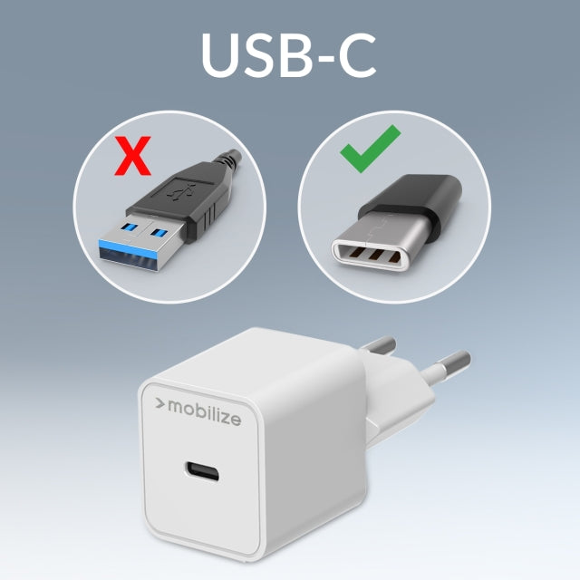 Refurbished USB-C 20W charger med PD & MFi Lightning Cable 1.2m - bild 7