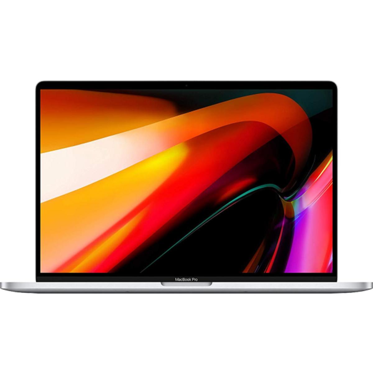 Refurbished MacBook Pro 16 inch Touch ID i7 2.6 512 GB Silver silver
