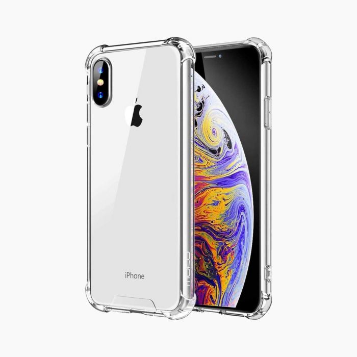 Refurbished genomskinligt skal iPhone X/XS