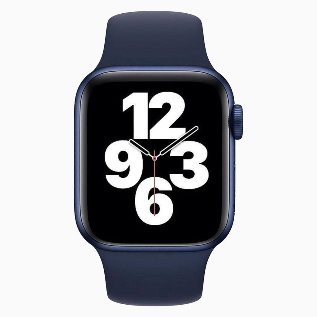 Refurbished Apple Watch sportarmband 44 mm / 45mm blå - framsida