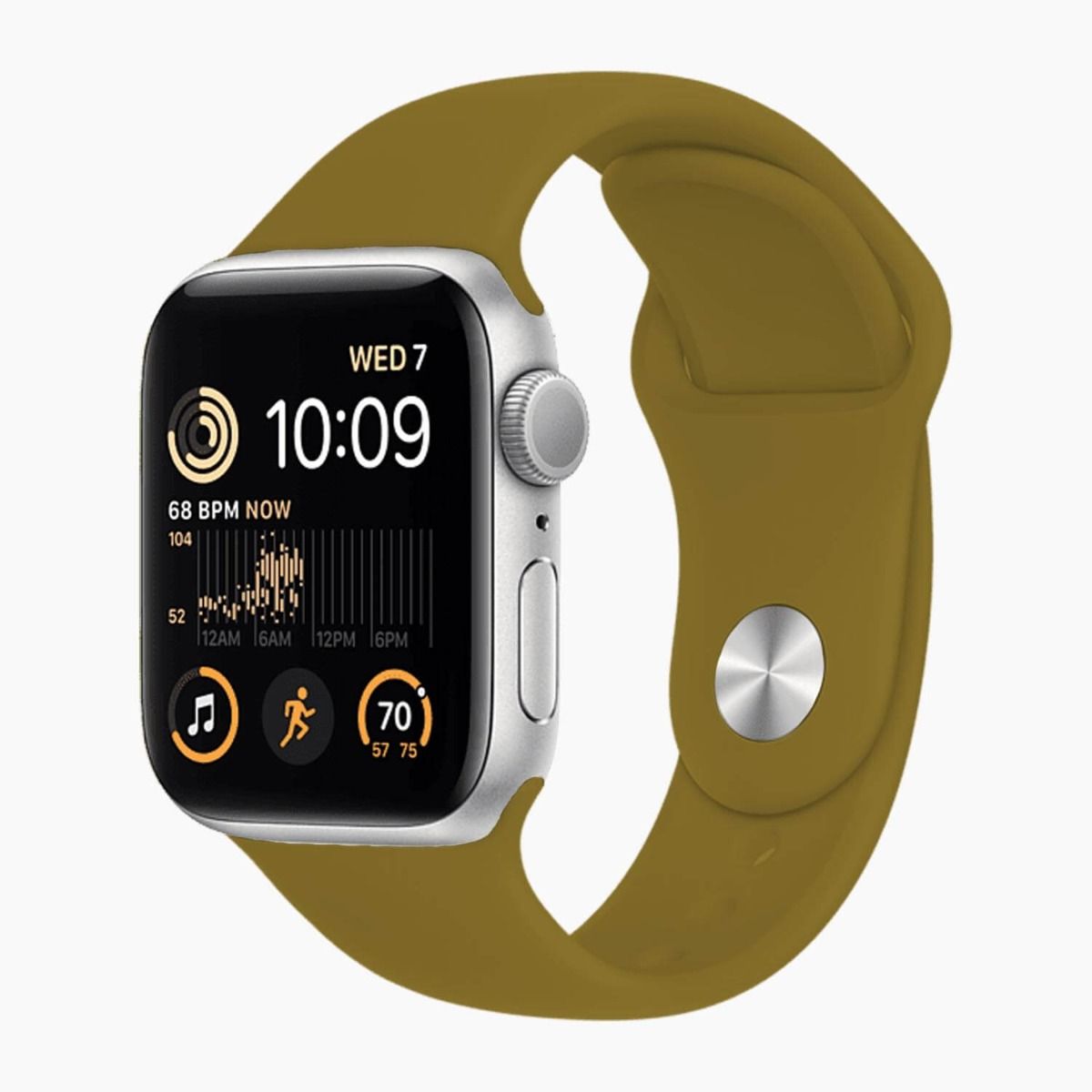 Refurbished Apple Watch sportarmband 40mm / 41mm guld - sida