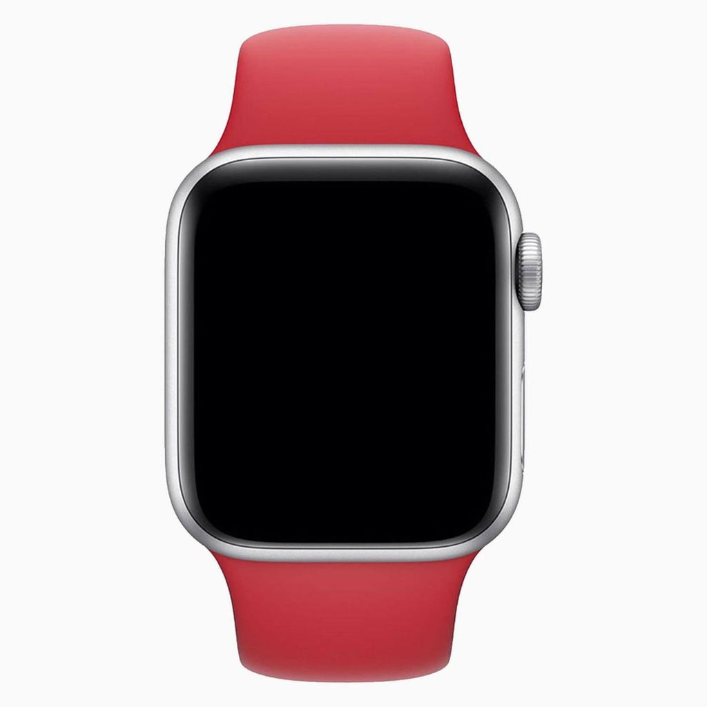 Refurbished Apple Watch sportarmband 44 mm / 45mm röd - framsida