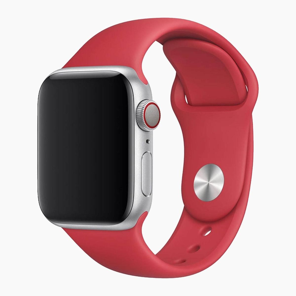 Refurbished Apple Watch sportarmband 40mm / 41mm röd - sida