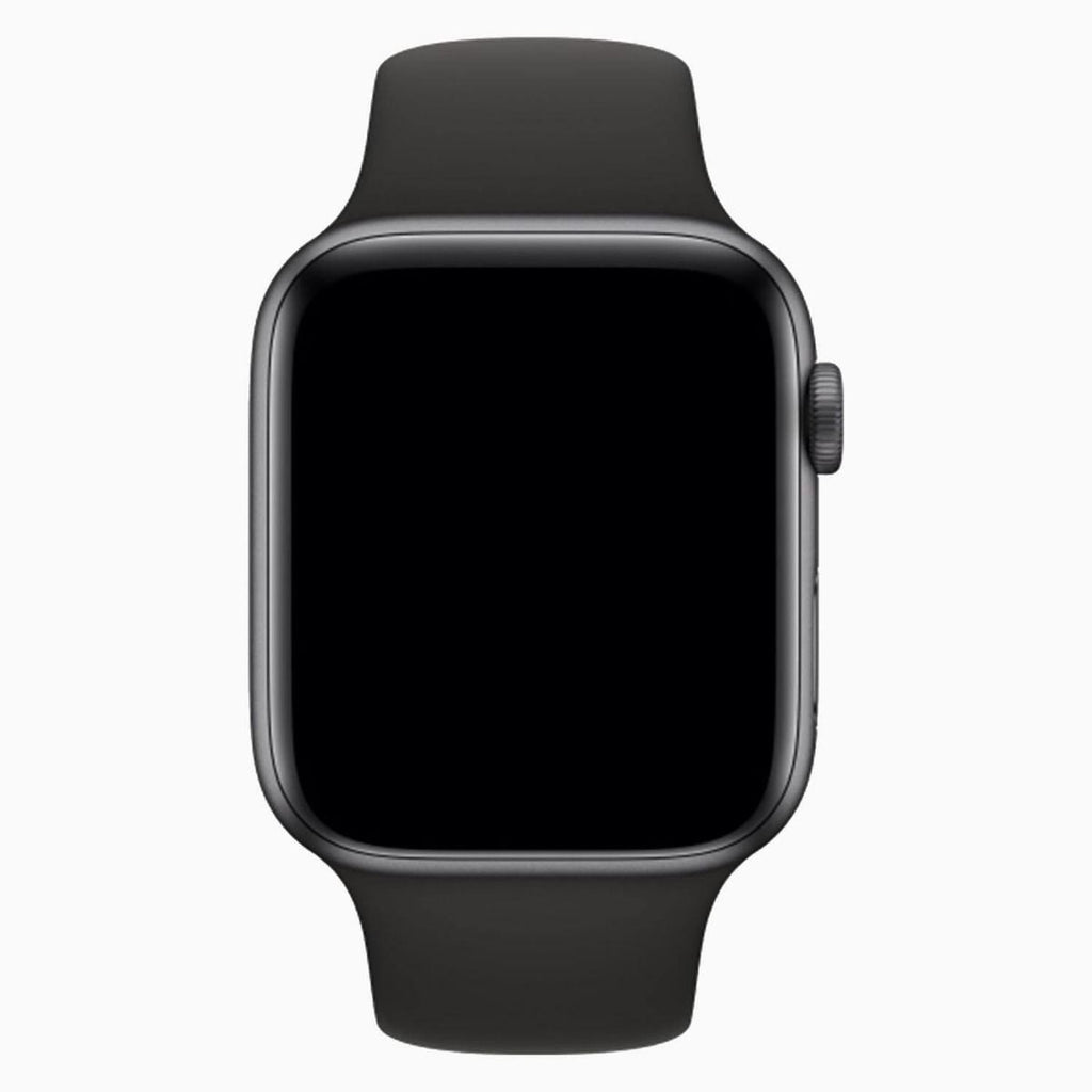 Refurbished Apple Watch armband 44 mm / 45mm Sport svart - framsida