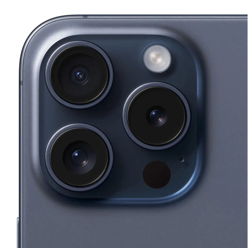 refurbished iPhone 15 Pro 1tb Titanium blå - bild 2