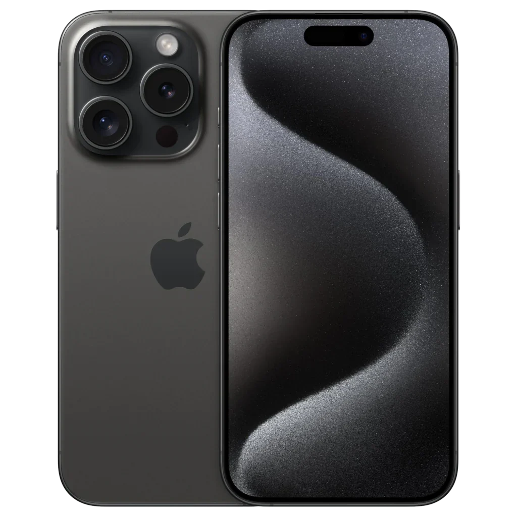 refurbished iPhone 15 Pro 1tb Titanium svart - bild 5
