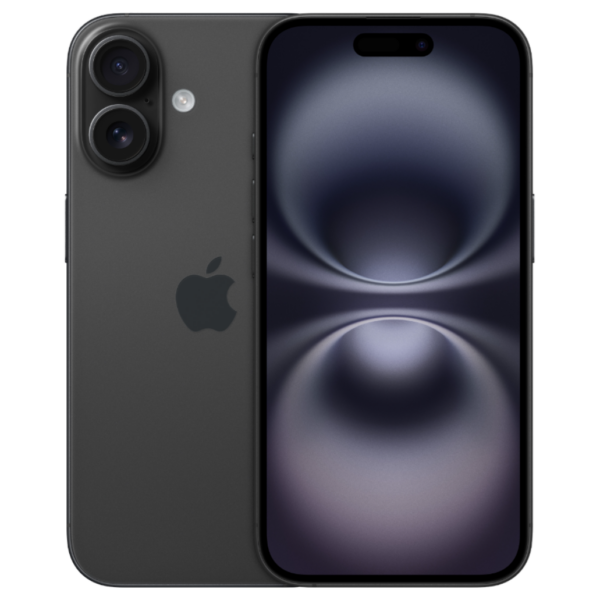 refurbished iPhone 16 256 GB svart