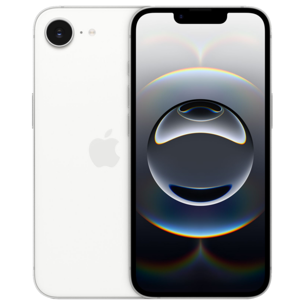 refurbished iPhone 16e 128GB vit