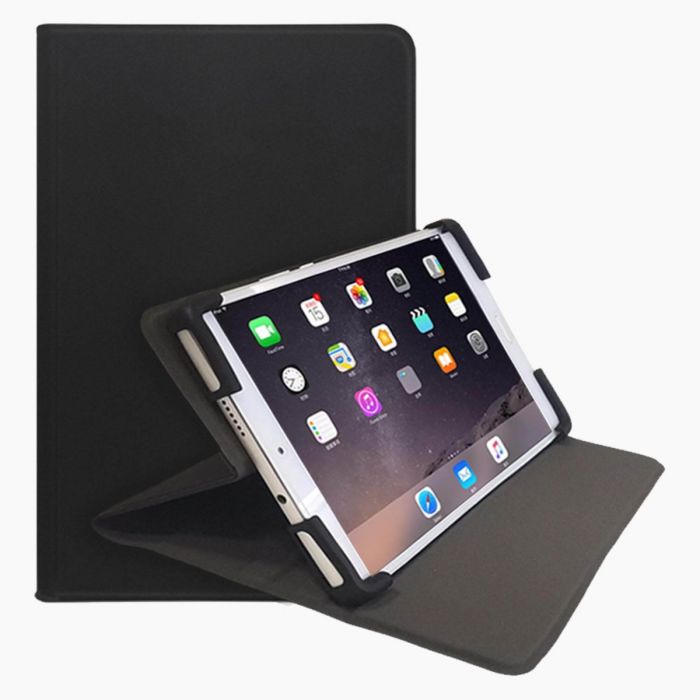 refurbished universellt iPad-fodral 9-11 inch svart - miniatyrbild