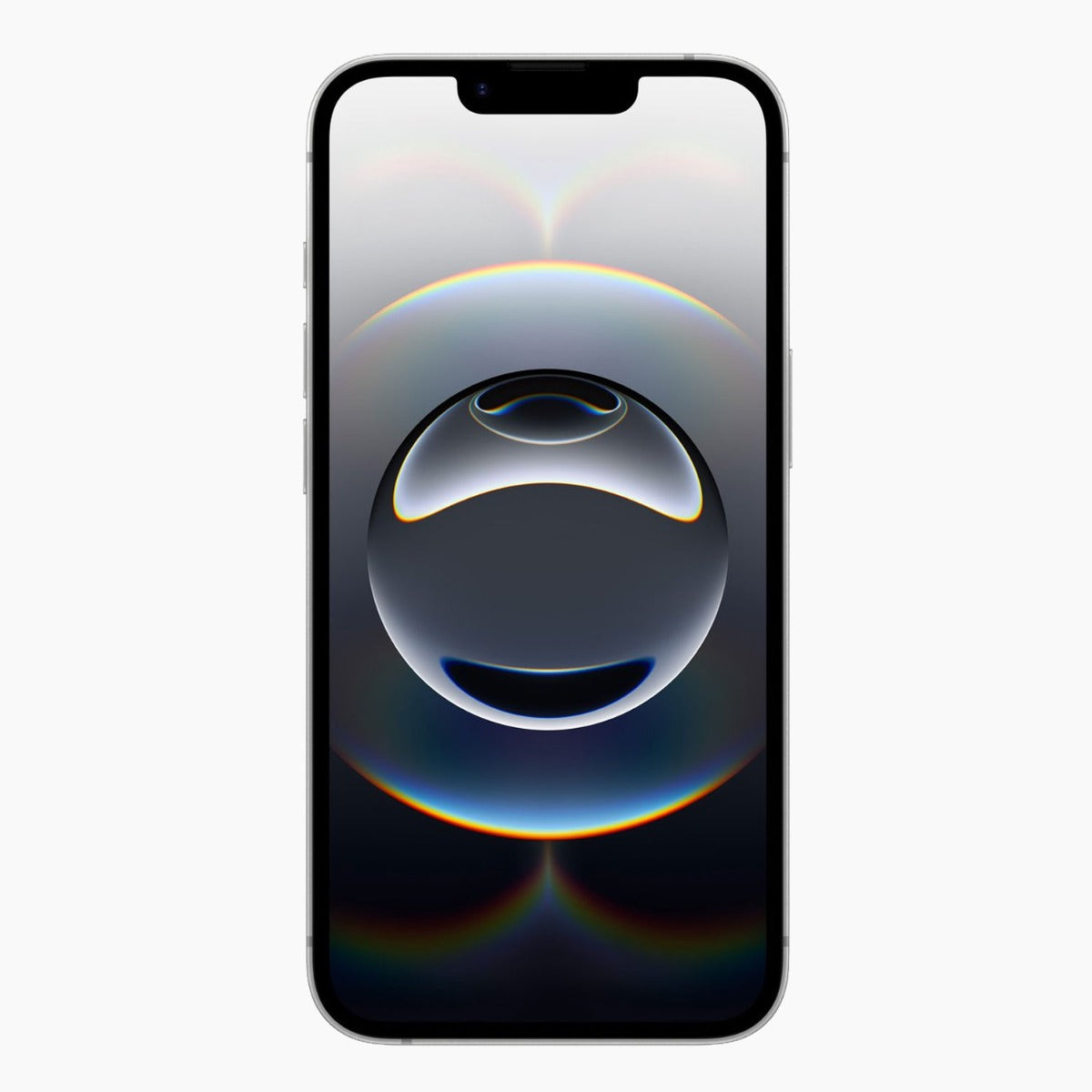 Refurbished iPhone 16e 128GB vit - framsida