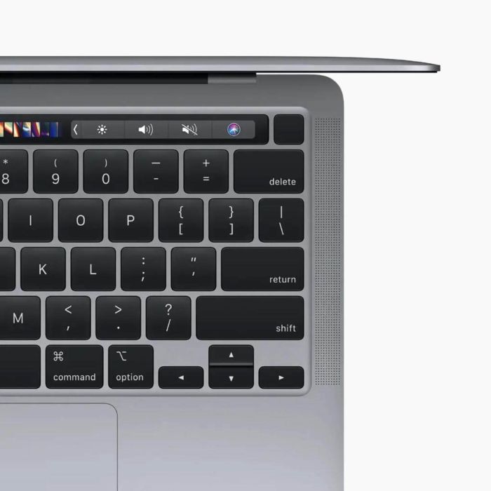 refurbished MacBook Pro Touchbar 13 inch i7 2.3 32 GB / 512 GB space grey