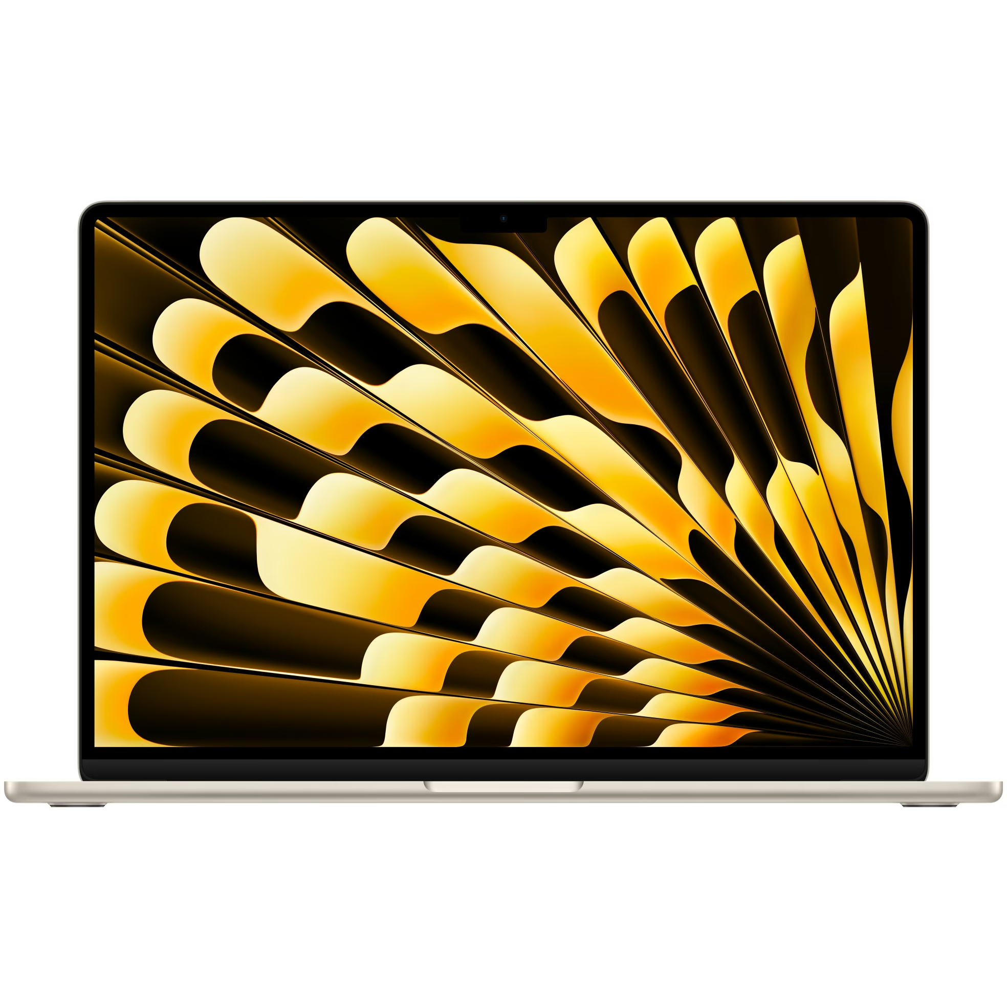 refurbished MacBook Air 15 inch M2 8 GB / 256 GB starlight