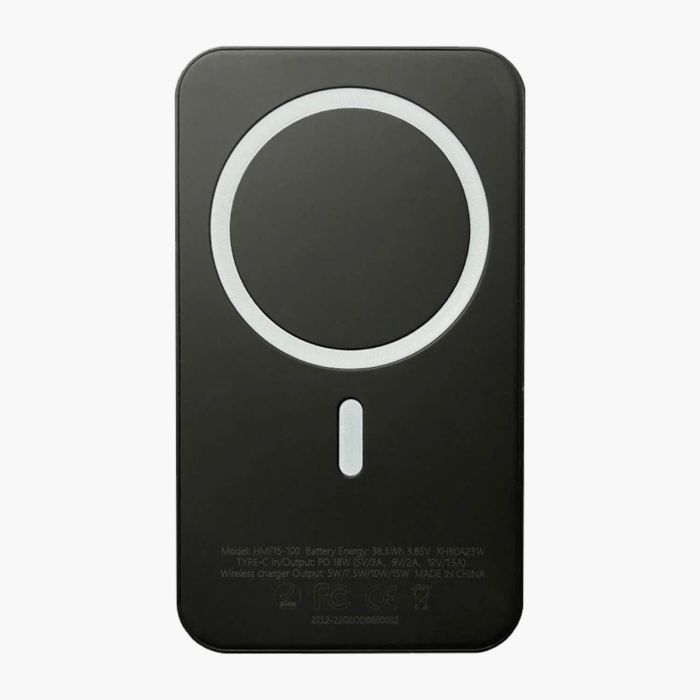 Refurbished MagSafe trådlös powerbank 10 000 mAh svart