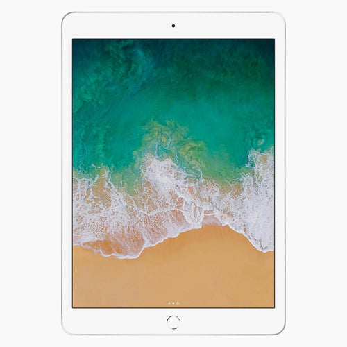 refurbished iPad 2018 128 GB silver - framsida