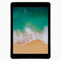refurbished iPad 2018 128 GB rymdgrå - framsida