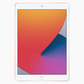 Refurbished iPad 2020 128 GB guld - framsida