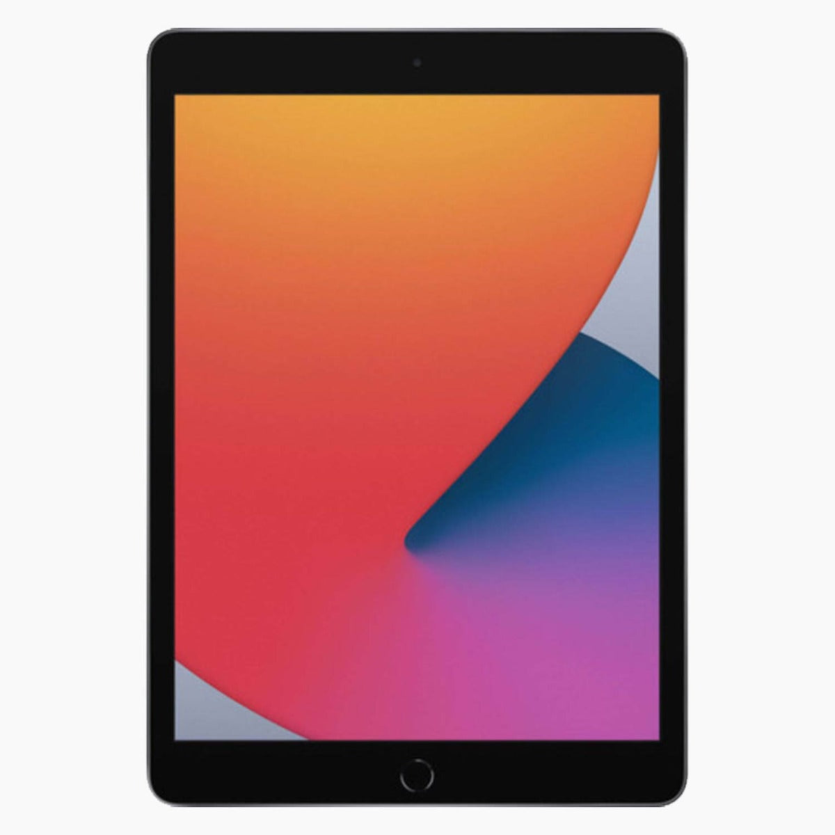 Refurbished iPad 2020 128 GB space grey - framsida