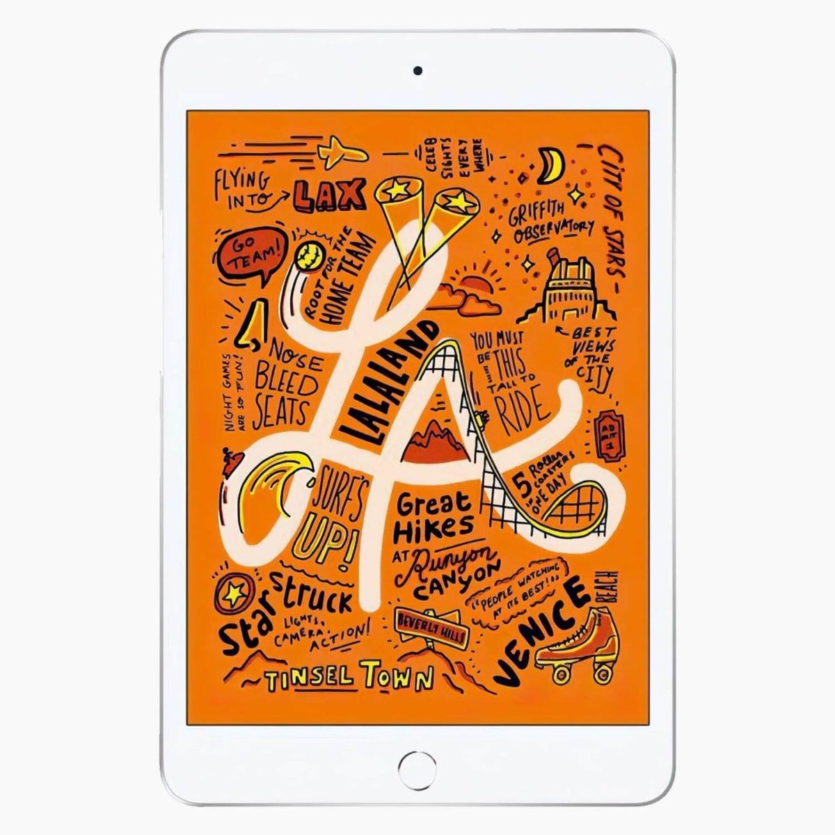 refurbished iPad Mini 5 256 GB silver - framsida