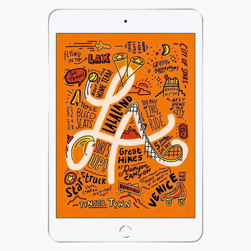 refurbished iPad Mini 5 64 GB silver - framsida