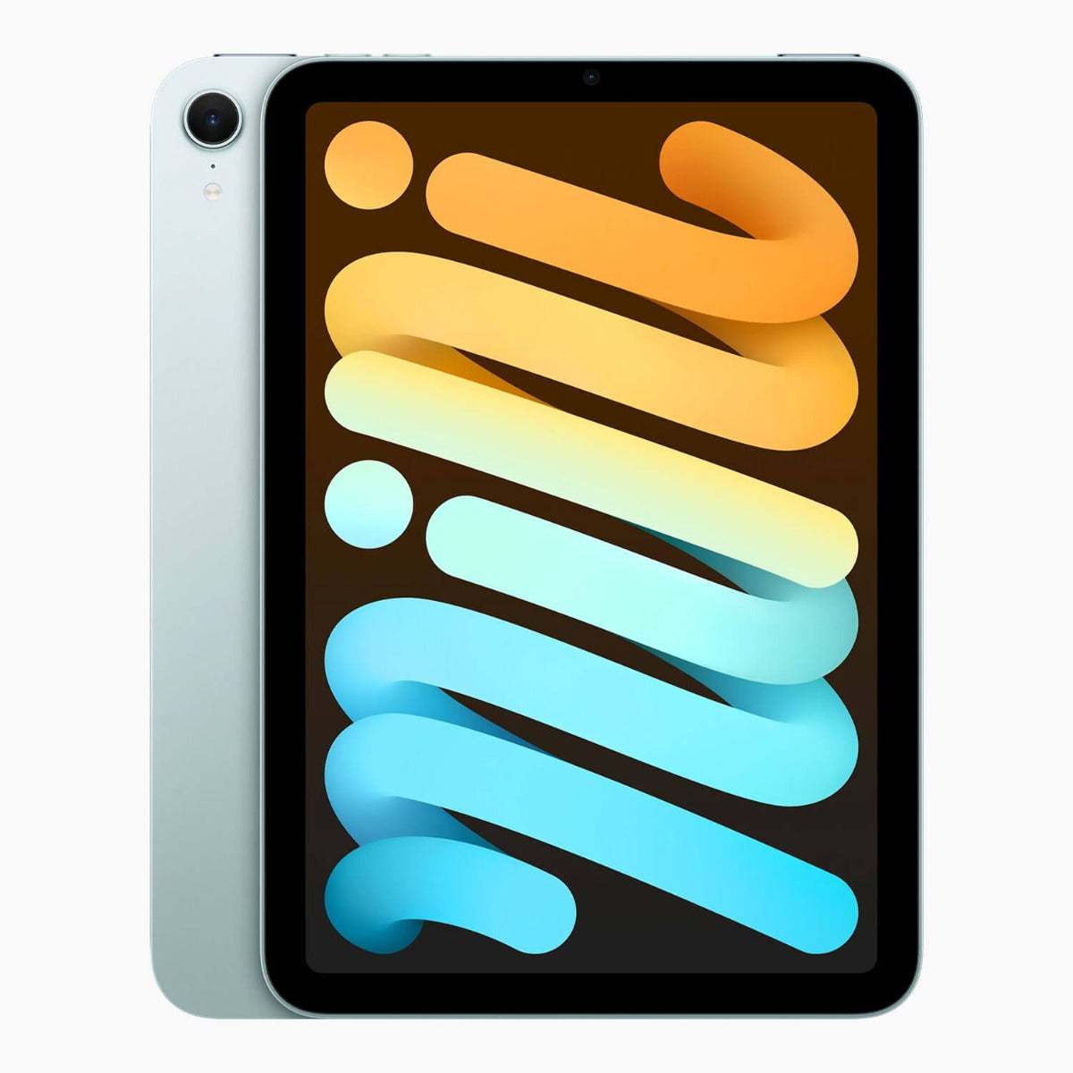 refurbished iPad mini 7 128 GB blå - framsida