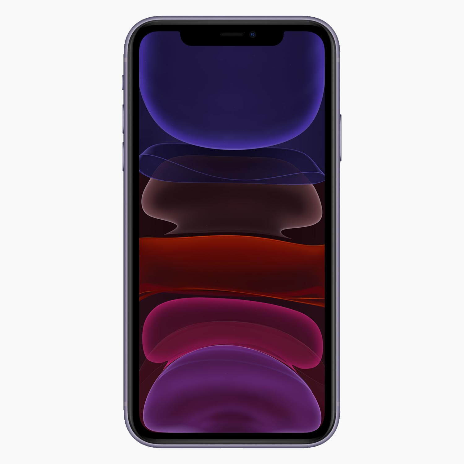 Refurbished iPhone 11 128 GB lila - framsida