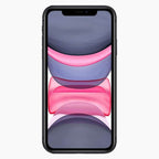 Refurbished iPhone 11 64 GB svart - framsida
