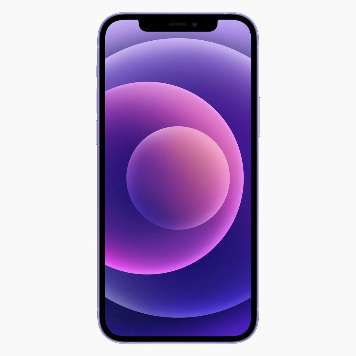 refurbished iPhone 12 128 GB lila - framsida
