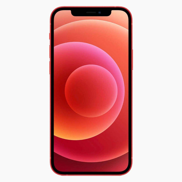 refurbished iPhone 12 128 GB röd - framsida