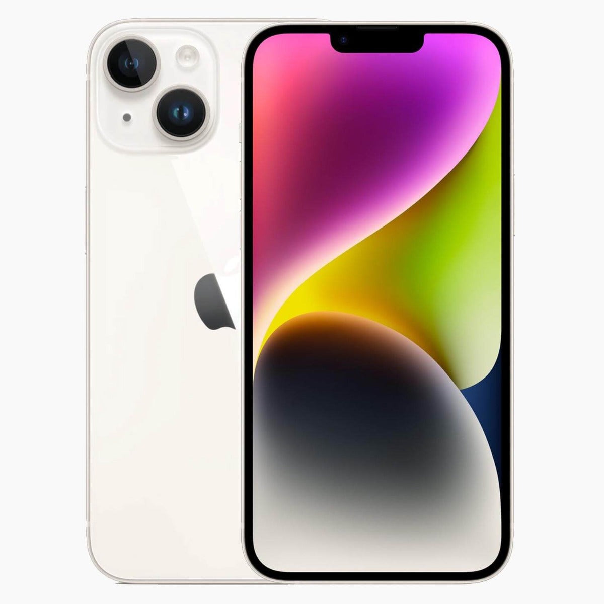 refurbished iPhone 14 Plus 128 GB vit - miniatyrbild