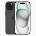 Refurbished iPhone 15 256 GB svart