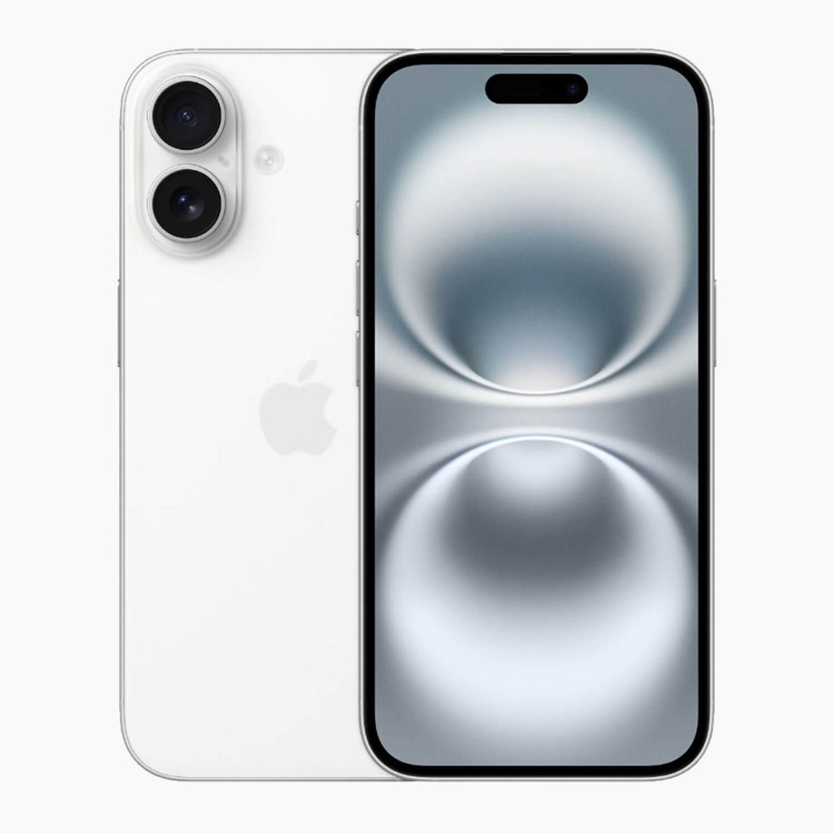 Refurbished iPhone 16 128 GB vit