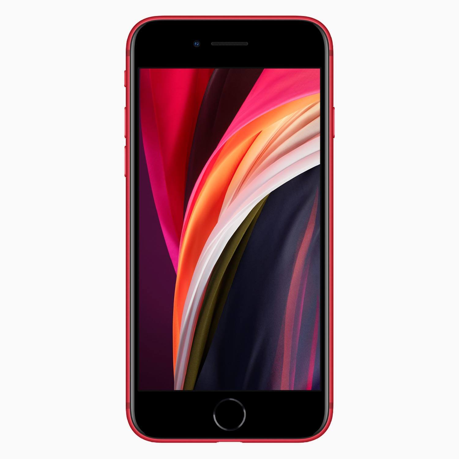 refurbished iPhone SE 2020 128 GB röd - framsida