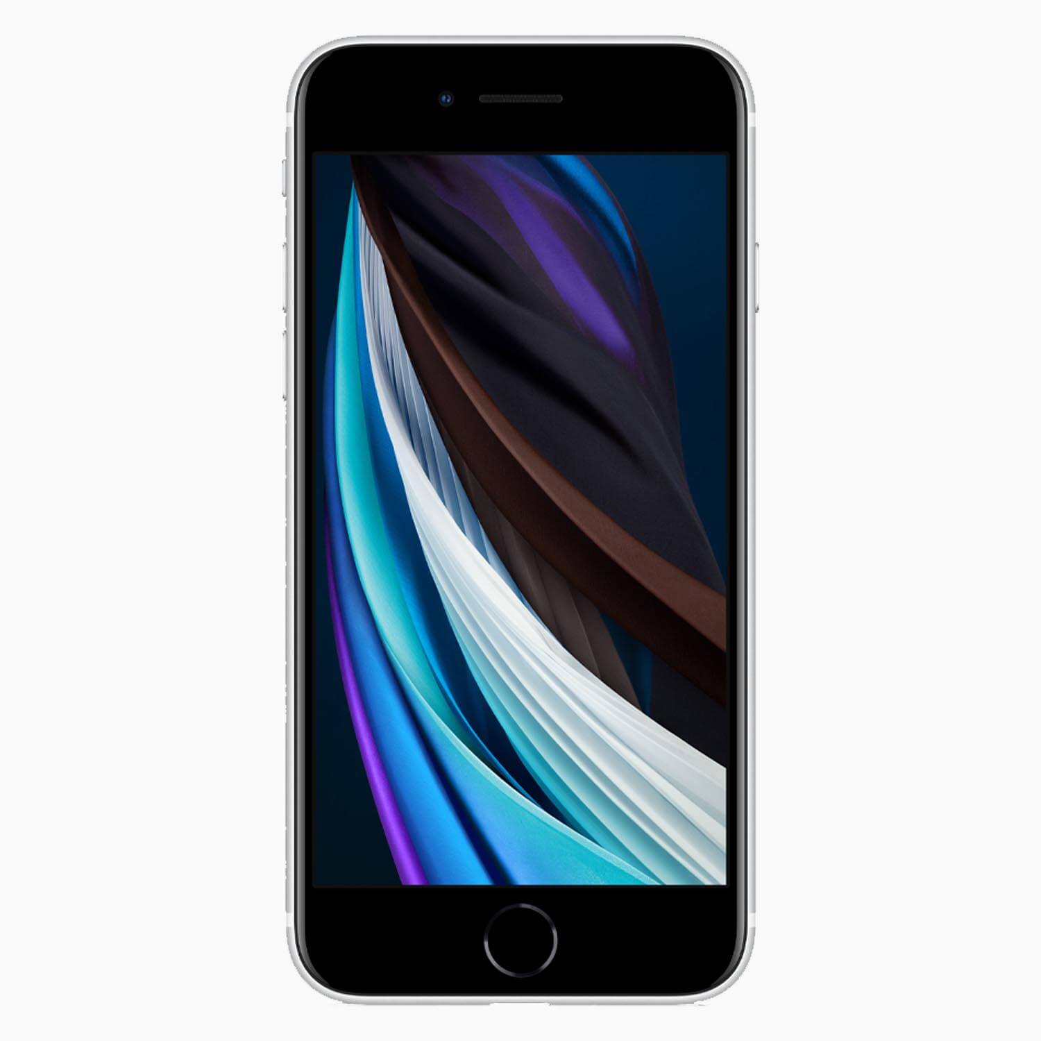refurbished iPhone SE 2020 128 GB vit - framsida