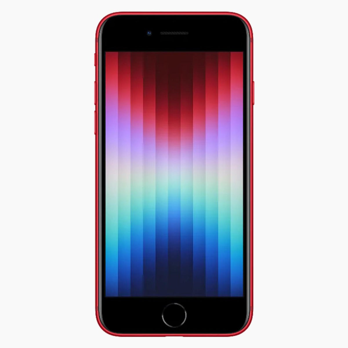 refurbished iPhone SE 2022 256 GB röd - framsida