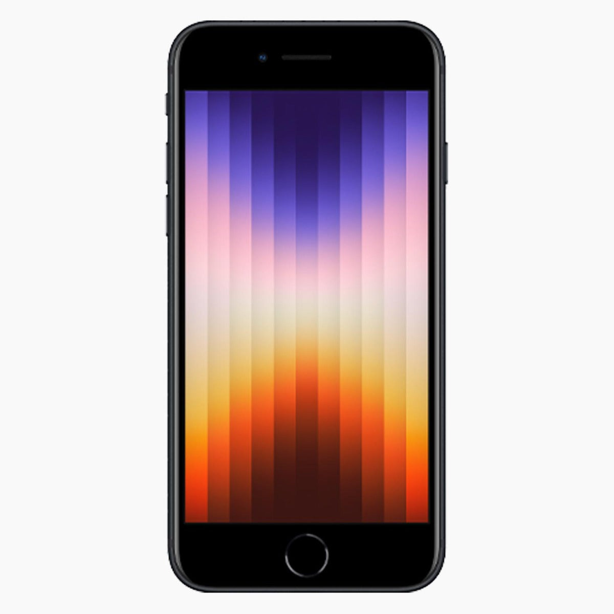refurbished iPhone SE 2022 256 GB svart - framsida
