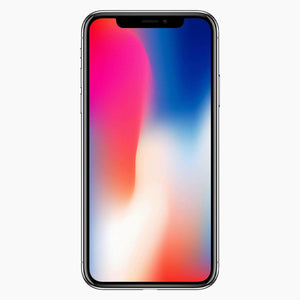 refurbished iPhone X 256 GB rymdgrå - framsida