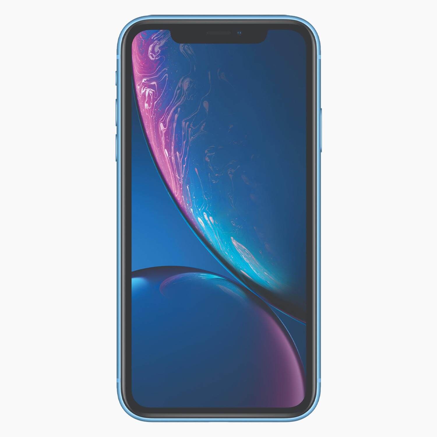 refurbished iPhone XR 64 GB blå - framsida