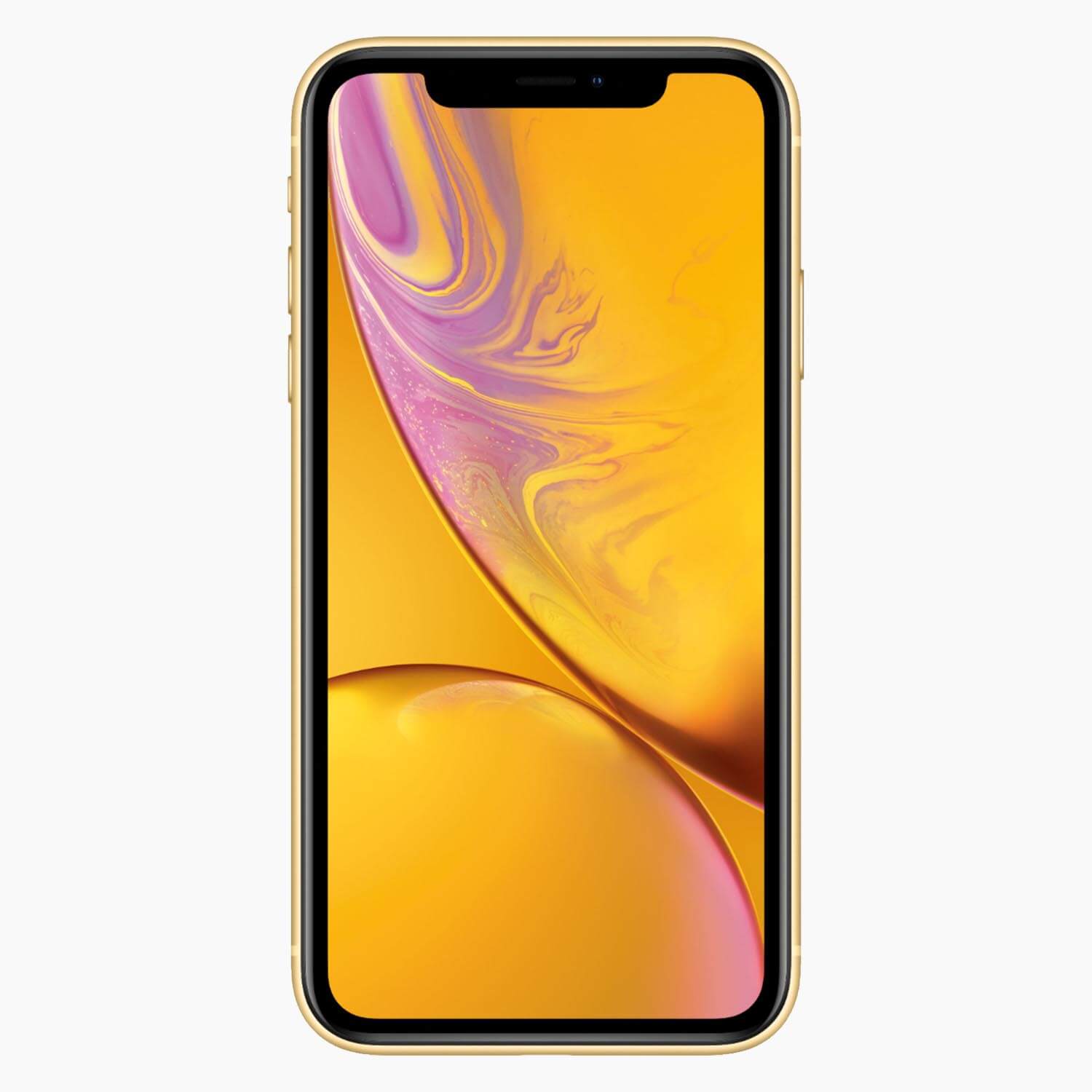 refurbished iPhone XR 64 GB gul - framsida