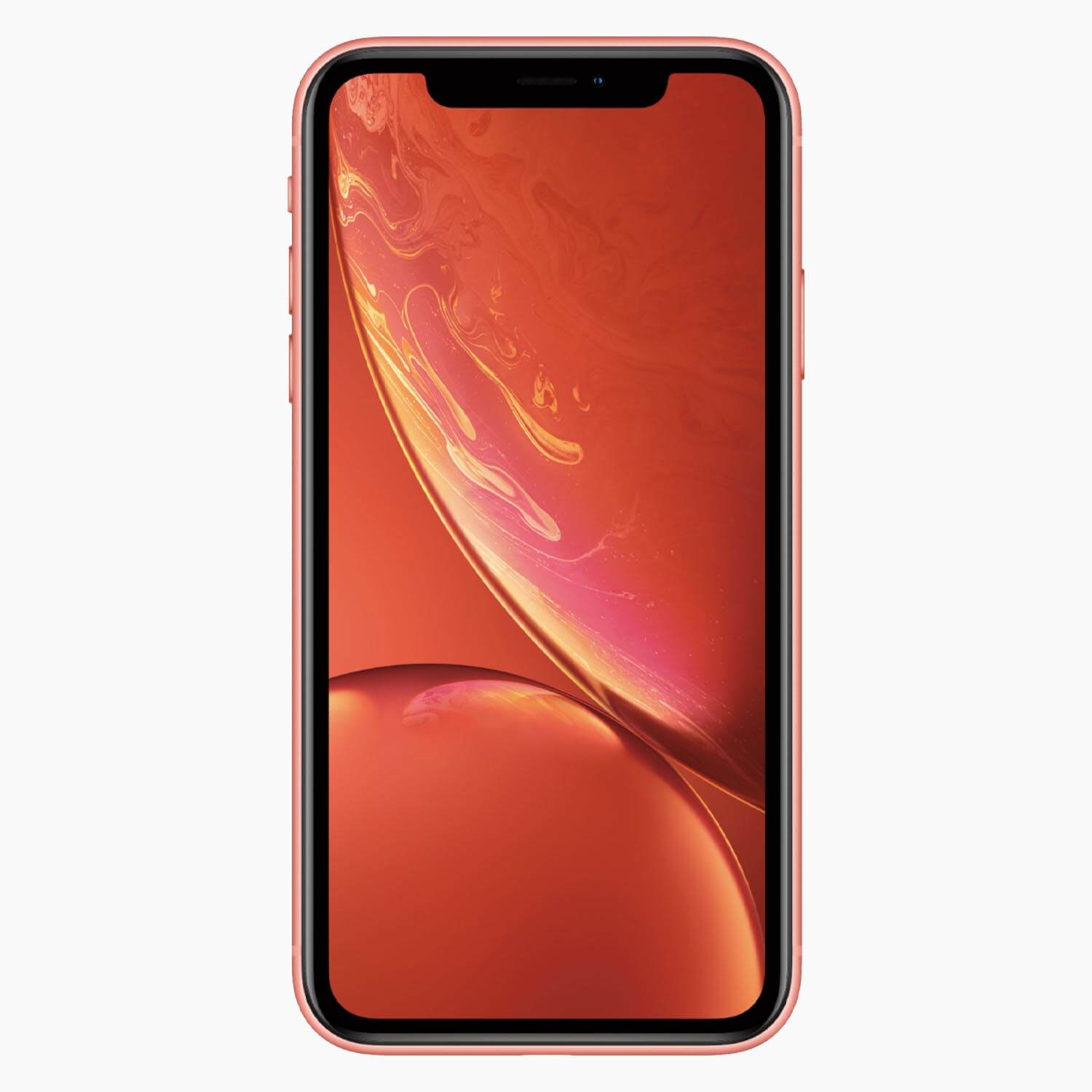 refurbished iPhone XR 128 GB korall - framsida